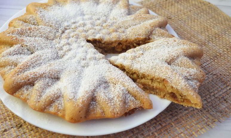 Рецепт постной чайной коврижки