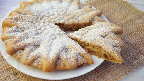 постная чайная коврижка