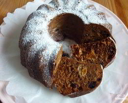 Постная коврижка на чае