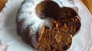 Постная коврижка на чае