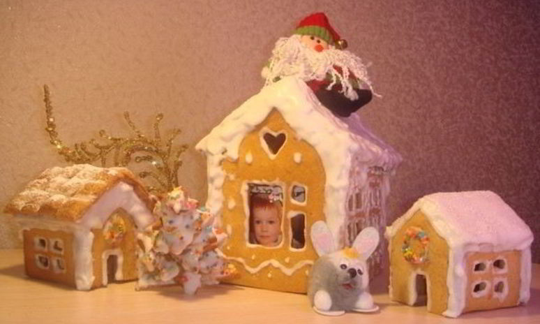 Рецепт пряничных домиков в гостях у зимней сказки