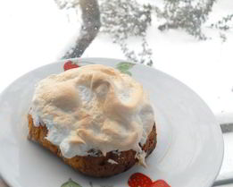 Пряники имбирные с меренгой