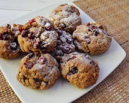 Пряники с клюквой