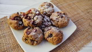 Пряники с клюквой