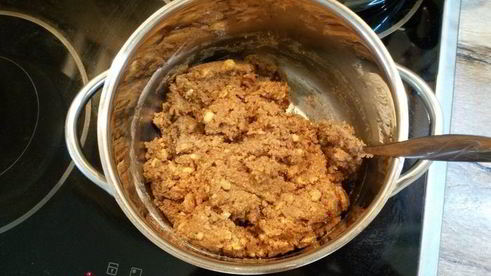 пряники с орешками на цельнозерновой муке