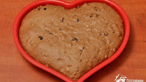 шоколадная постная коврижка