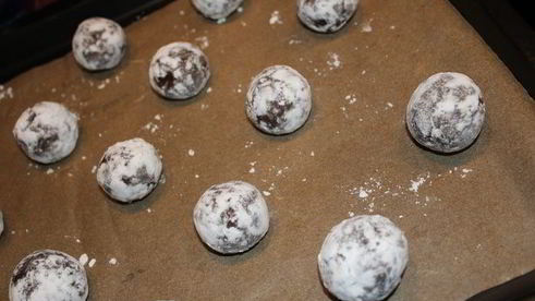 шоколадные пряники с трещинками