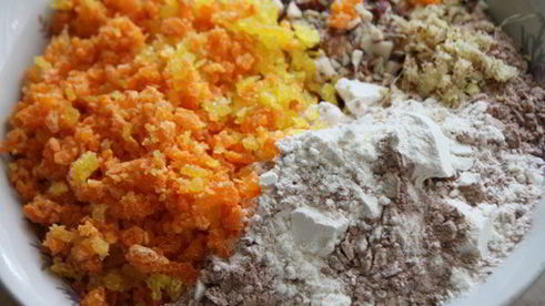 шоколадные пряники с цукатами