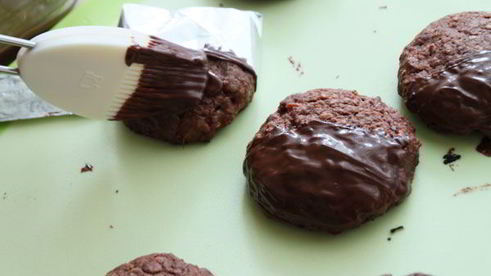 шоколадные пряники с цукатами