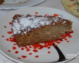 Вкусная коврижка с вареньем