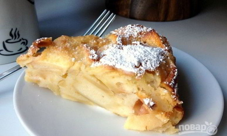 Рецепт аппетитной яблочной шарлотки