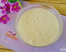 Бисквитное тесто для шарлотки