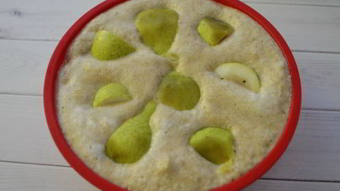 диетическая грушевая шарлотка