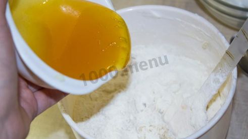 диетическая шарлотка из геркулеса с яблоками