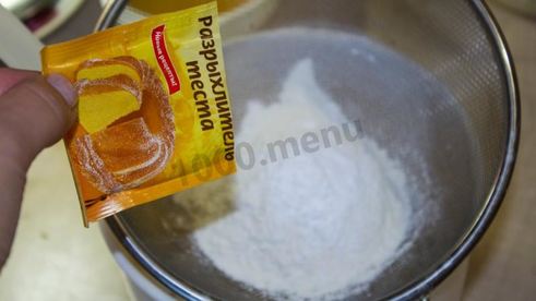 диетическая шарлотка из геркулеса с яблоками