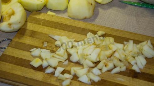 диетическая шарлотка из геркулеса с яблоками