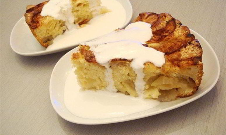 Рецепт нежной шарлотки