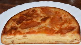 Постная шарлотка