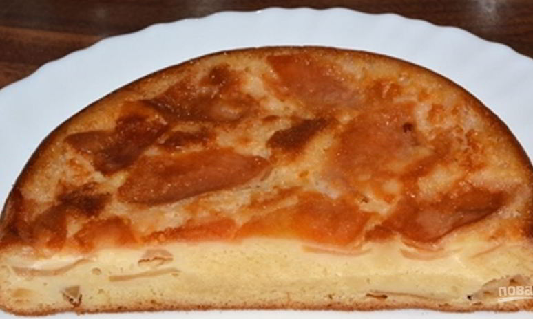 Рецепт постной шарлотки