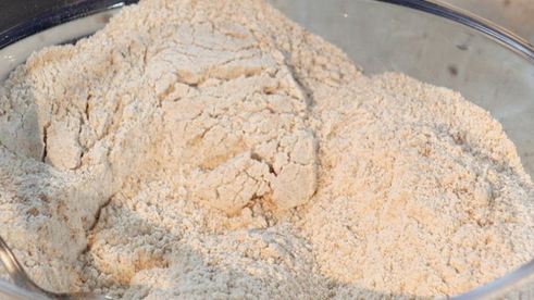 шарлотка из цельнозерновой муки