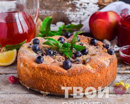 Шарлотка на кефире