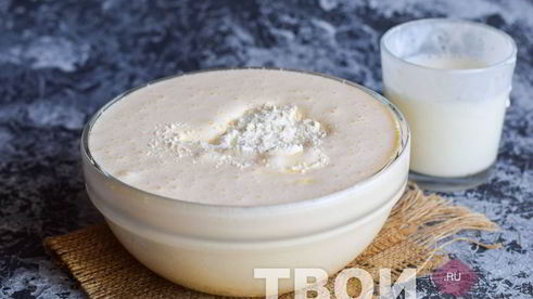 шарлотка на кефире