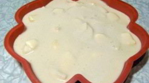 шарлотка на маргарине с яблоками