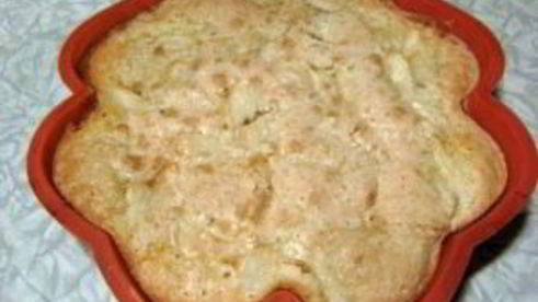 шарлотка на маргарине с яблоками