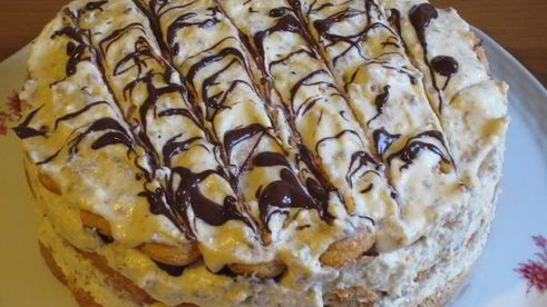 шарлотка ореховое тирамису