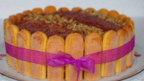 шарлотка ореховое тирамису