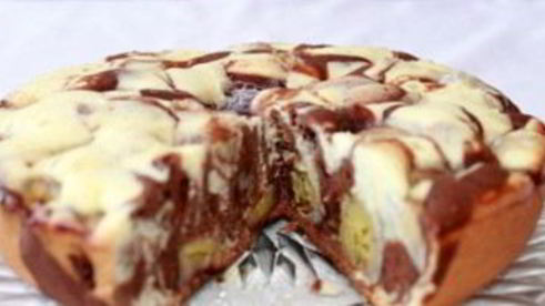 шарлотка с бананами в мультиварке