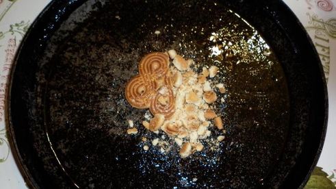 шарлотка с грушами