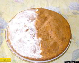 Шарлотка с какао