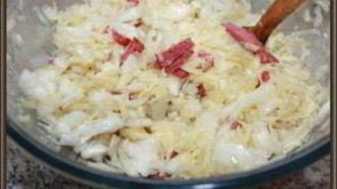 шарлотка с капустой в мультиварке