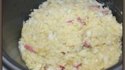 шарлотка с капустой в мультиварке