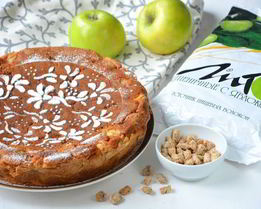 Шарлотка с отрубями