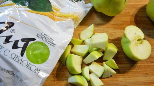 шарлотка с отрубями