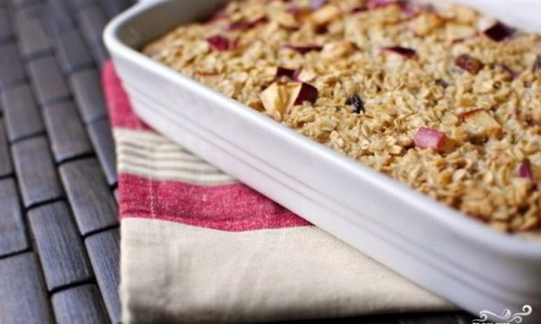 Рецепт шарлотки с овсянкой