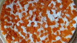 Шарлотка с тыквой