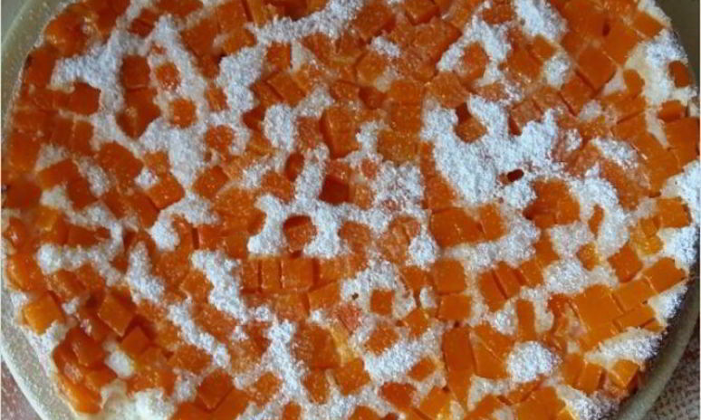 Рецепт шарлотки с тыквой