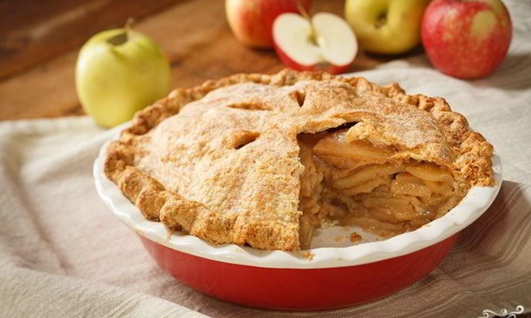 Рецепт шарлотки с яблоками и корицей