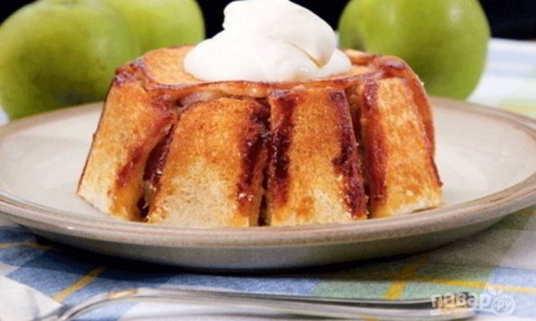 Рецепт шарлотки с яблоками, простая и вкусная