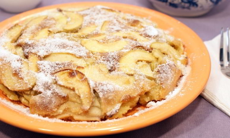 Рецепт шарлотки с яблоками