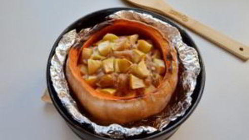 шарлотка в тыкве