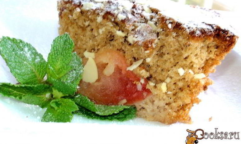 Рецепт яблочной шарлотки с абрикосовым конфитюром