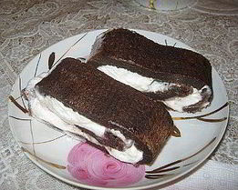 Шоколадный рулет