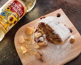 Ароматный яблочный штрудель