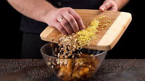 ароматный яблочный штрудель