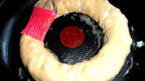 чернично-сливочный штрудель