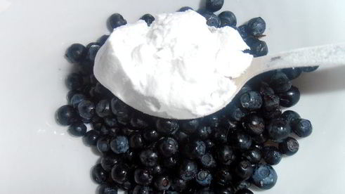 чернично-сливочный штрудель